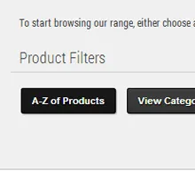 product filters screenshot product filters screenshot