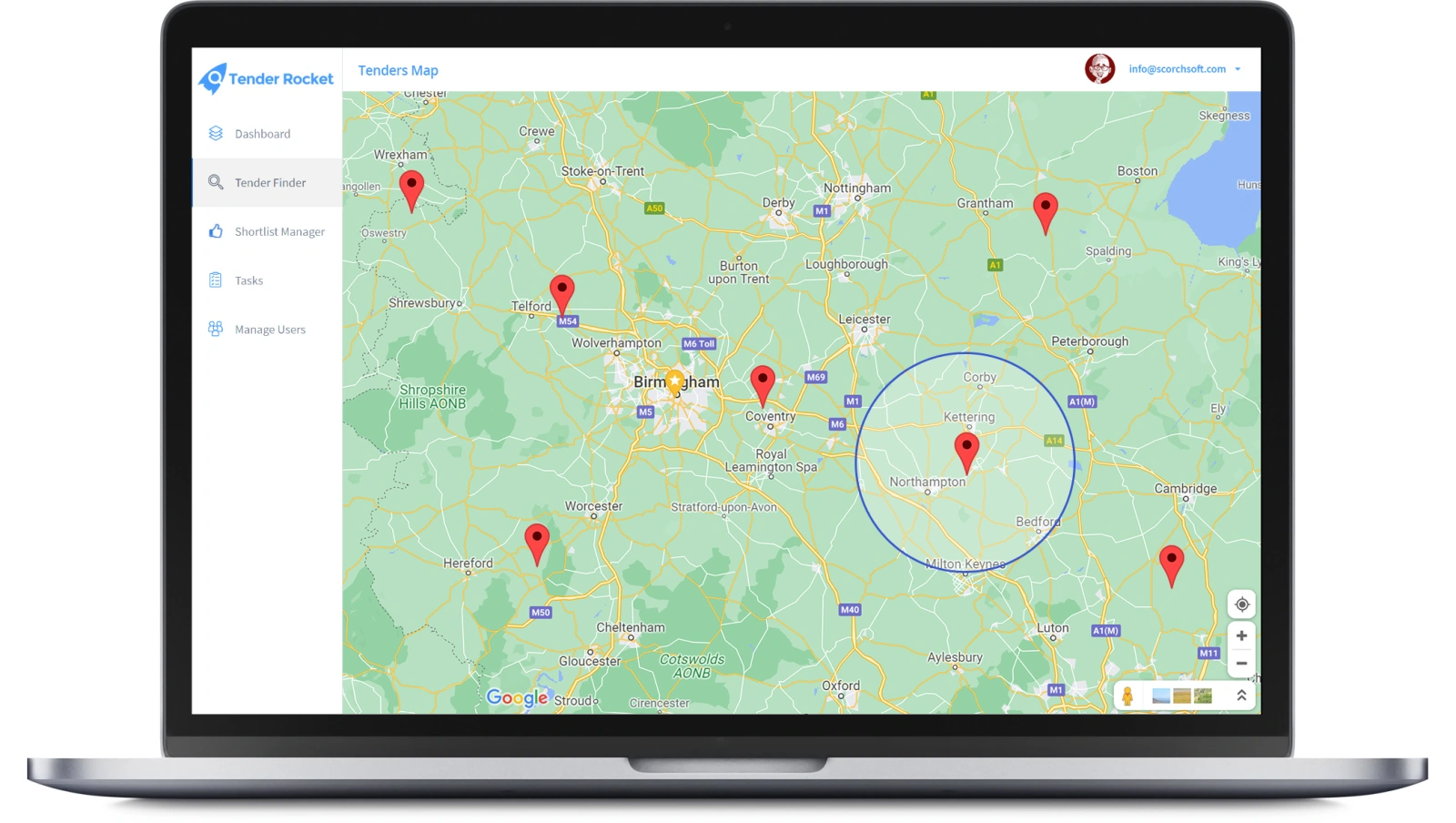 Tender Rocket Online SaaS Platform case study  Tender Rocket Online SaaS Platform case study