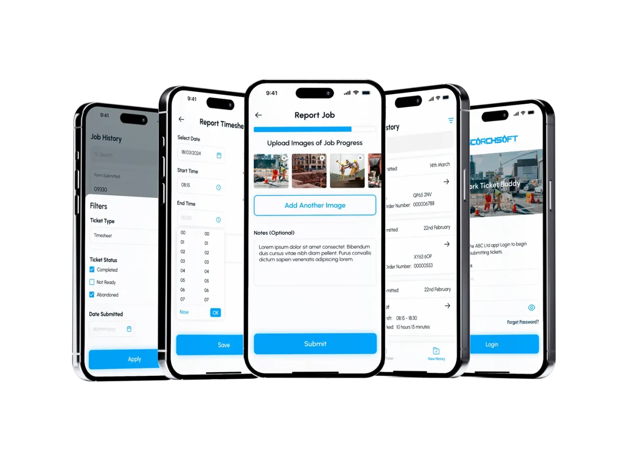 Work Ticket App (Ticket Buddy) Work Ticket App (Ticket Buddy)