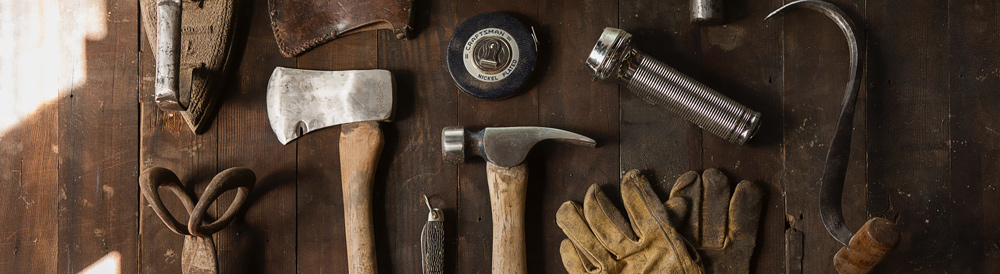 Tools. Symbolic of different features of a product, or app